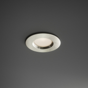 Nordlux Smart Dorado - Einbaustrahler - intelligente Beleuchtung - Ø 85 mm, Ø 72 mm Einbaumaß - inkl. 4,7W LED - IP65 - gebürstetes Nickel
