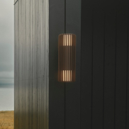Nordlux Aludra N - Außenwandleuchte - 12,4 x 33,7 x 17,4 cm - IP54 - braun