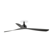 Faro Rocker M - Deckenventilator mit Einbaufassung - Ø 132 cm - matt schwarz