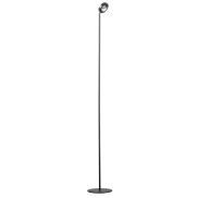 ETH Jake Round - stehleuchte - Ø 20 x 154 cm - 3-stufig dimmbar - 9W LED inkl. - schwarz