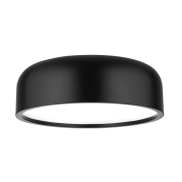 Nova Luce Perleto - Deckenleuchte - Ø 48 x 15 cm - schwarz