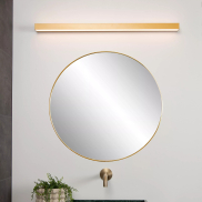 Lucide Alexa - Wandleuchte länglich - 13W LED inkl - 90 x 8 x 3,6 cm - IP44 - matt gold