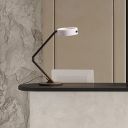 Nova Luce Afi - Tischleuchte - Ø 25 x 57 cm - 23W dimmbar LED inkl. - weiß