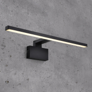 Nordlux Marlee - Wandleuchte - 50 x 13,6 x 6,4 cm - 8,9W LED inkl. - IP44 - schwarz - warm weiß (3000K)
