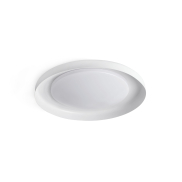 Faro Dolme - Deckenleuchte - Ø 40 x 7 cm - 24W LED inkl. - matt weiß