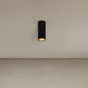 Nova Luce Comet - Deckenleuchte - Ø 4 x 10 cm - sand schwarz