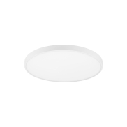 Nova Luce Perfect Profile - Deckenleuchte mit Fernbedienung (inkl.) - Ø 80 x 10 cm - 80W dimmbare LED inkl. - 2700K-6000K - weiß