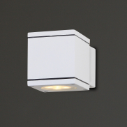 Maxlight Home Square - Wandleuchte - 8 x 11 x 8 cm - IP54 - weiß