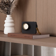 Nova Luce Kedros - wiederaufladbare Tischleuchte -  14 x 11 x 5 cm - 3W dimmbar LED inkl. - schwarz