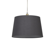 Kegelförmiger Lampenschirm Clyde Searchlight - Ø 30 x 19 cm - anthrazit