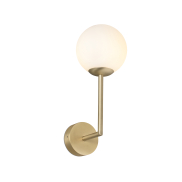 Faro Gala - Wandleuchte - 11,5 x 15 x 32 cm - IP44 - Gold satiniert