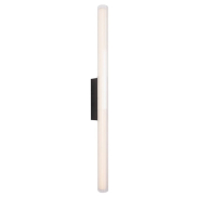 Maxlight Fayette - Wandanbauleuchte - 12 x 6 x 91 cm - 18W LED inkl. - IP44 - schwarz