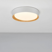 Nova Luce Stake - deckenleuchte - Ø 35 x 7 cm - 30W dimmbare LED inkl. - sand weiß