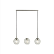 Searchlight Pendelleuchten - Pendelleuchte - 80 x 20 x 150 cm - satiniert silber
