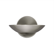 Searchlight Wall - Wandleuchte - 17 x 11 cm - 8W LED inkl - satiniert silber