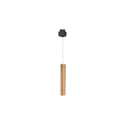 Nova Luce Buxton L - Hängeleuchte für Magnetschienensystem - 3,2 x 3,2 x 150 cm - 10W dimmbare LED inkl. - gold
