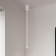 Nova Luce Ornos - Deckenleuchte - Ø 5 x 70 cm - 4W LED inkl. - Sand Weiß