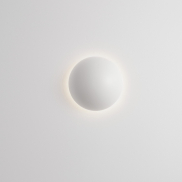 Nova Luce Iona - wandleuchte - Ø 12,5 x 5 cm - 3W LED inkl. - Sand Weiß