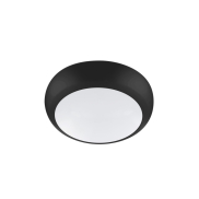 Integral LED Tough-Shell Pro - Deckenleuchte - Ø 32,5 x 7,5 cm - 16W LED inklusive - einstellbare Farbtemperatur - IP66 - schwarz