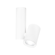 Nova Luce Bernardo - Aufbaustrahler - Ø 6 x 29 cm - weiß