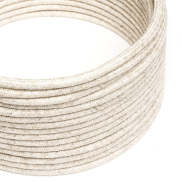 Creative Cables - Textilkabel - pro 100 cm - Naturleinen