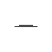 Nova Luce Ultra Slim - Stromschienenleuchte - 30 x 3,4 cm - 15W LED inkl. - weiße Lichtfarbe - schwarz