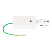 Projectlight – 1-Phasen-Schienensystem – Starteinspeisung – 10,6 x 3,5 x 1,8 cm – weiß