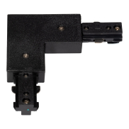 Projectlight - 1-Phasen-Schienensystem - L-Verbinder - 10,8 x 10,8 x 1,8 cm - schwarz
