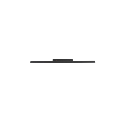 Nova Luce Ultra Slim - Stromschienenleuchte - 60 x 3,4 cm - 25W LED inkl. - weiße Lichtfarbe - schwarz