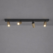 Projectlight Clara - Aufbaustrahler 4L - 64 x 11 x 7 cm - Gold