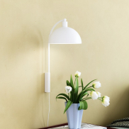 Nordlux Ellen - Wandleuchte mit Schalter - 26 x 26 x 43 cm - weiß