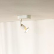 Lucide Jaster 1 - Aufbaustrahler - 6 x 15,5 x 11,7 cm - 5W LED inkl. - weiß