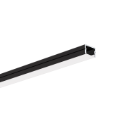 Klus Siler - LED-Profil - 1,6 x 1,2 cm - schwarz