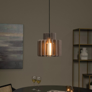 Lucide Rollo - Hängeleuchte - Ø 31 x 150 cm - taupe