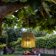 New Garden Conta Mini - Hängeleuchte mit wiederaufladbarem Leuchtmittel und Fernbedienung - Ø14,5 x 314,6 cm - 3W LED inkl. - IP54 - grün