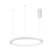 Nova Luce Pertino - Hängeleuchte - Ø 58 x 150 cm - 48W dimmbare LED inkl. - sandweiß