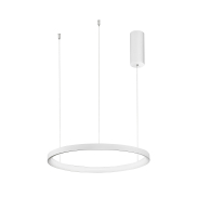 Nova Luce Pertino - Hängeleuchte - Ø 48 x 150 cm - 38W dimmbare LED inkl. - sandweiß