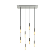 Creative Cables - Hängeleuchte 8L - 67,5 x 130 cm - weiß