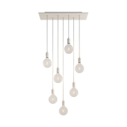 Creative Cables - Hängeleuchte 7L - 67,5 x 130 cm - weiß