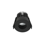 Nova Luce Petit - Einbaustrahler - Ø 62 mm, Ø 55 mm Einbaugröße - 9W LED inkl. - IP42 - sand schwarz