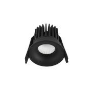 Nova Luce Petit - Einbaustrahler - Ø 62 mm, Ø 55 mm Einbaugröße - 9W LED inkl. - IP42 - sand schwarz