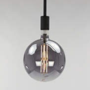 Vico LED-Glühlampe dimmbar - Ø 20 x 28 cm - E27 - 8W - 2700K - grau