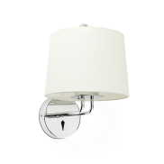 Faro Montreal - Wandleuchte - 21,5 x 19 x 32 cm - beige und chrom