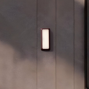 Nova Luce Appia - Außenwandleuchte - 8,5 x 20 x 3,8 cm - 5W LED inkl. - IP54 - corten