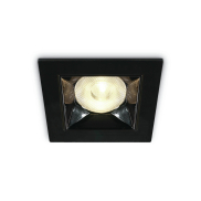 ONE Light Mirror Square Boxes - Einbaustrahler - 54 x 54 mm, 50 x 45 mm Einbaumaß - inkl. 6W LED - schwarz