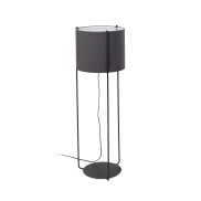 Faro Drum - Stehleuchte - 120 cm - schwarz und grau