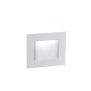 Nova Luce Krypton - Wandeinbauleuchte - 8 x 7 x 8 cm - 3W LED inkl. - IP54 - weiß