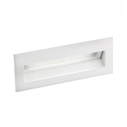 Nova Luce Krypton - Wandeinbauleuchte - 13,5 x 8 x 5,5 cm - 3W LED inkl. - IP54 - weiß
