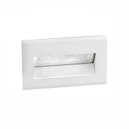Nova Luce Krypton - Wandeinbauleuchte - 8,5 x 8 x 5,5 cm - 1,5W LED inkl. - IP54 - weiß