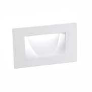 Nova Luce Krypton - Wandeinbauleuchte - 11 x 6 x 7 cm - 3W LED inkl. - IP54 - weiß